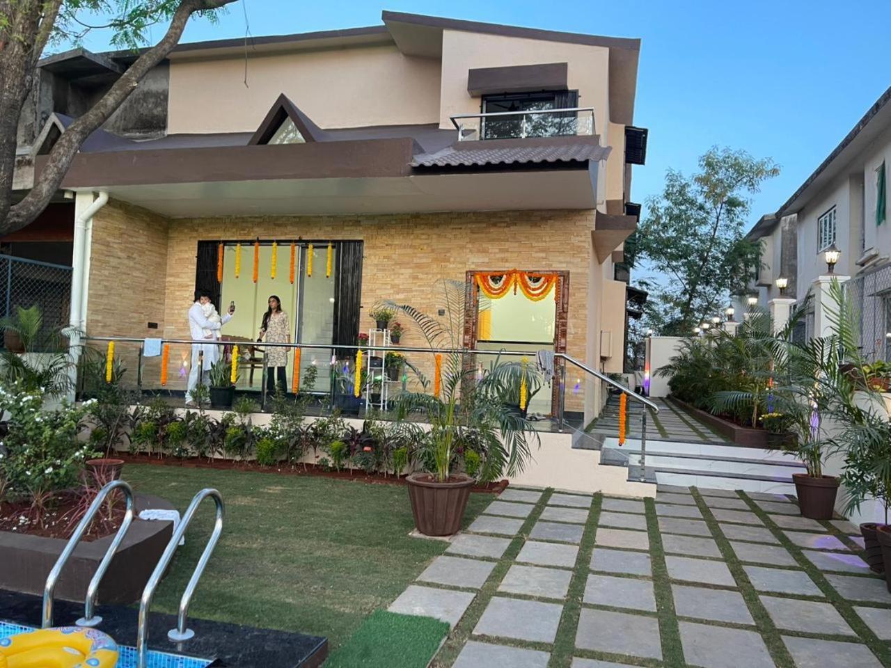 Mannat Villa With Swimming Pool And Garden Лонавала Екстериор снимка